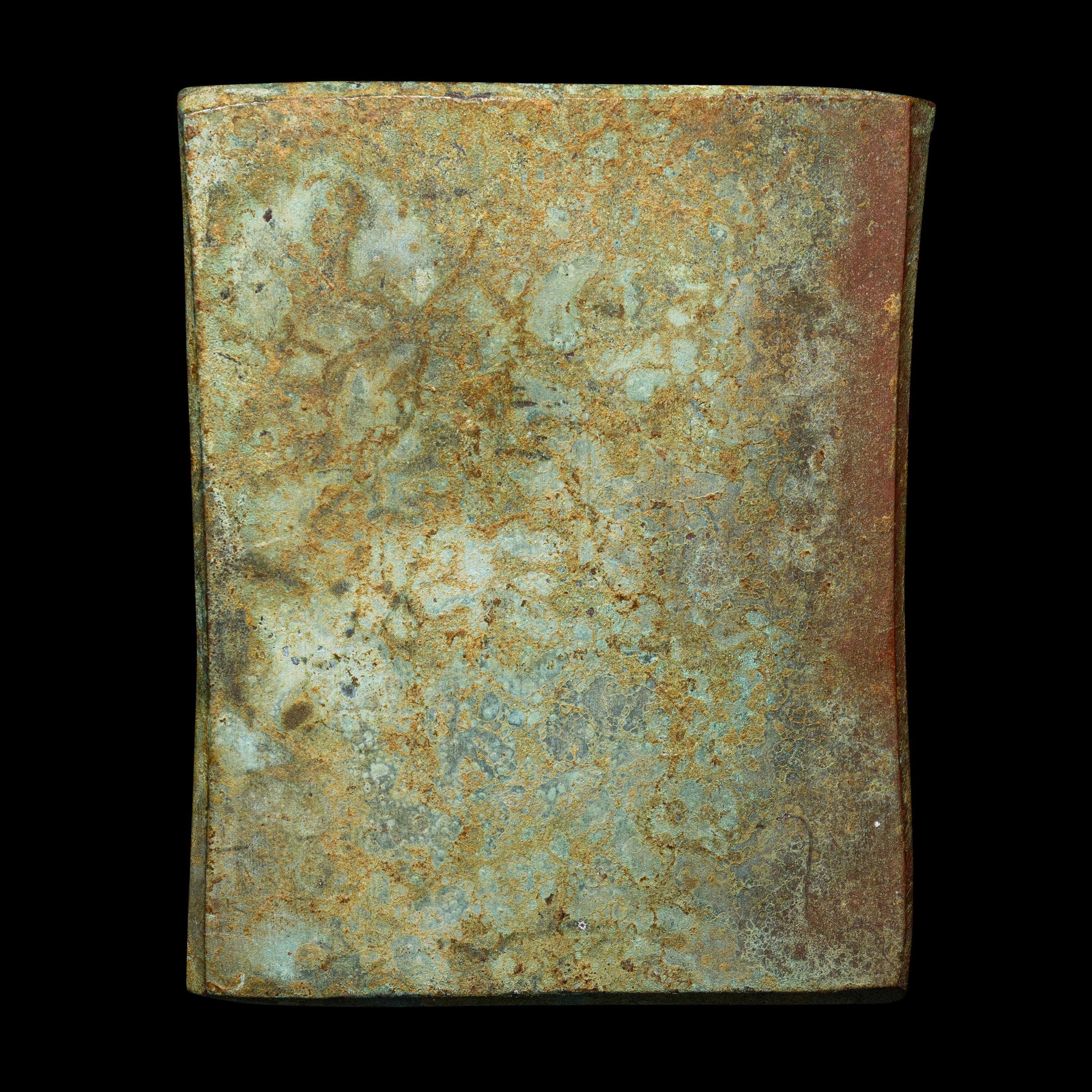 An Egyptian Bronze Inlay of Hathor