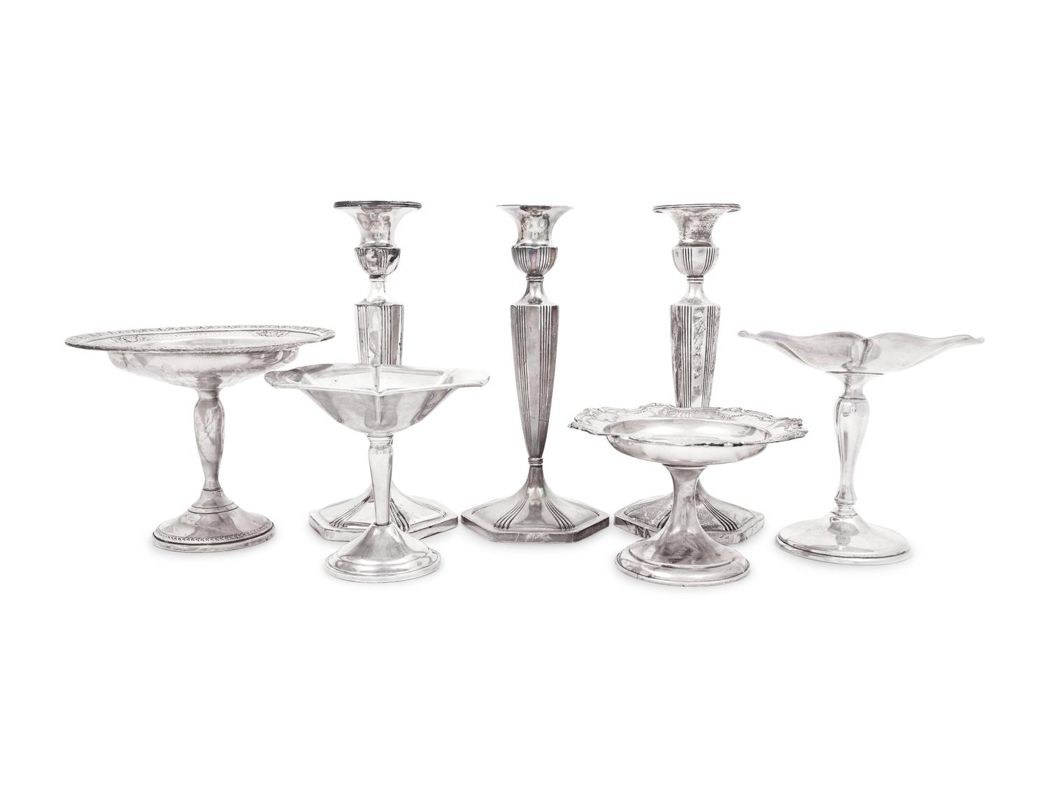 A Collection of American Weighted Silver Articles