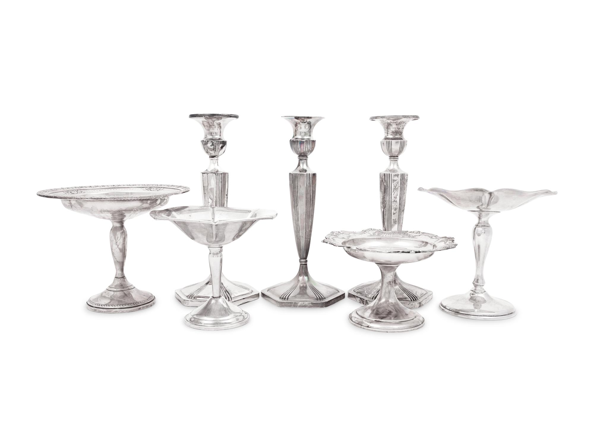 A Collection of American Weighted Silver Articles