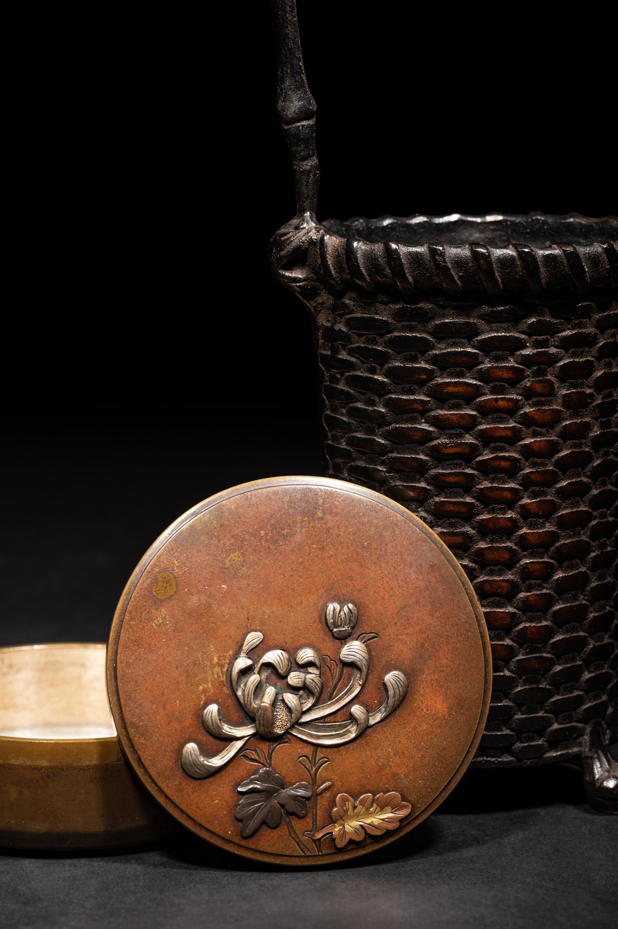 Five Japanese Mixed-Metal Scholar's Objects