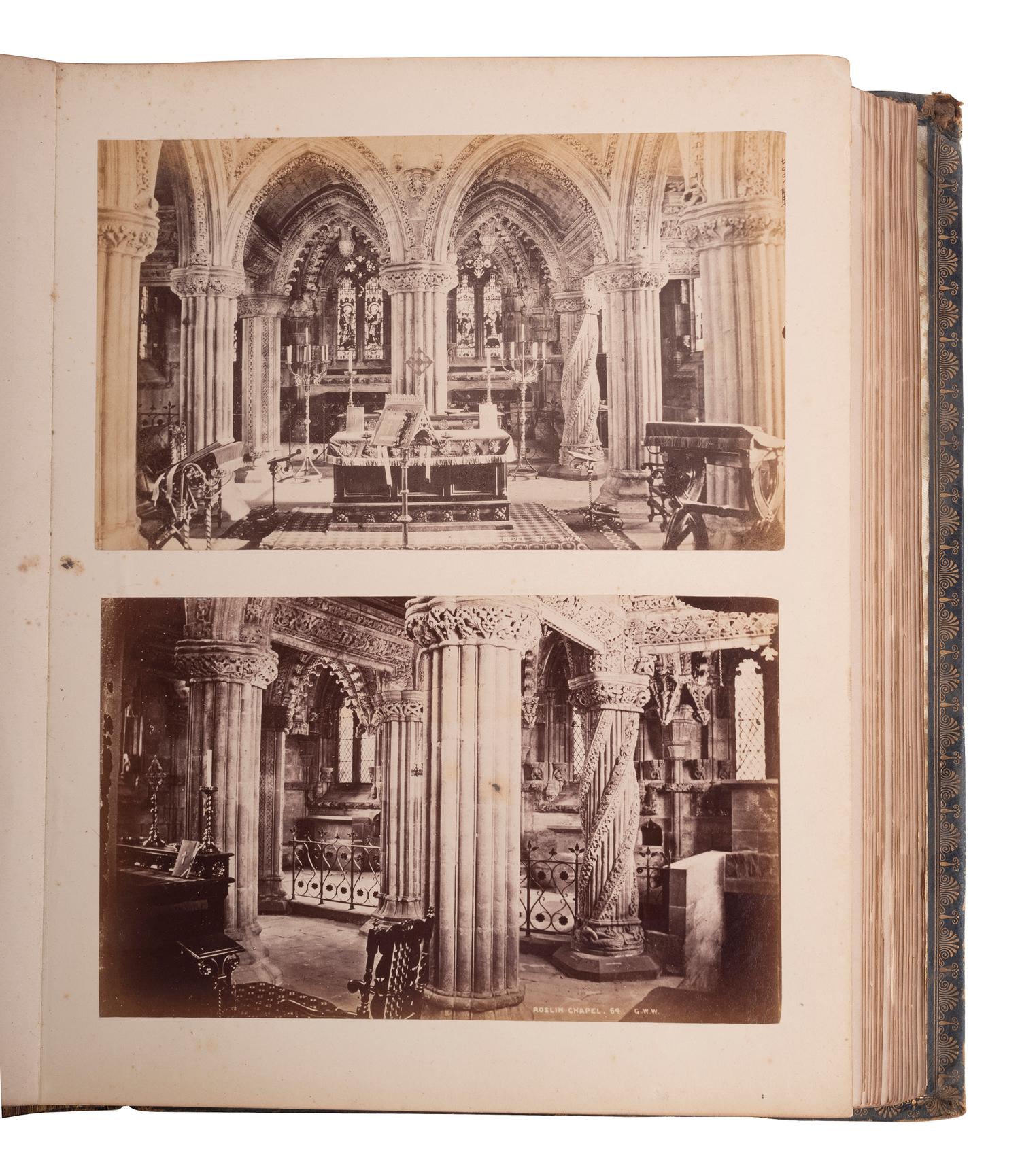 [EARLY PHOTOGRAPHY]. BEATO, Antonio (1835-1906). Album containing 29 photographs of Egypt.