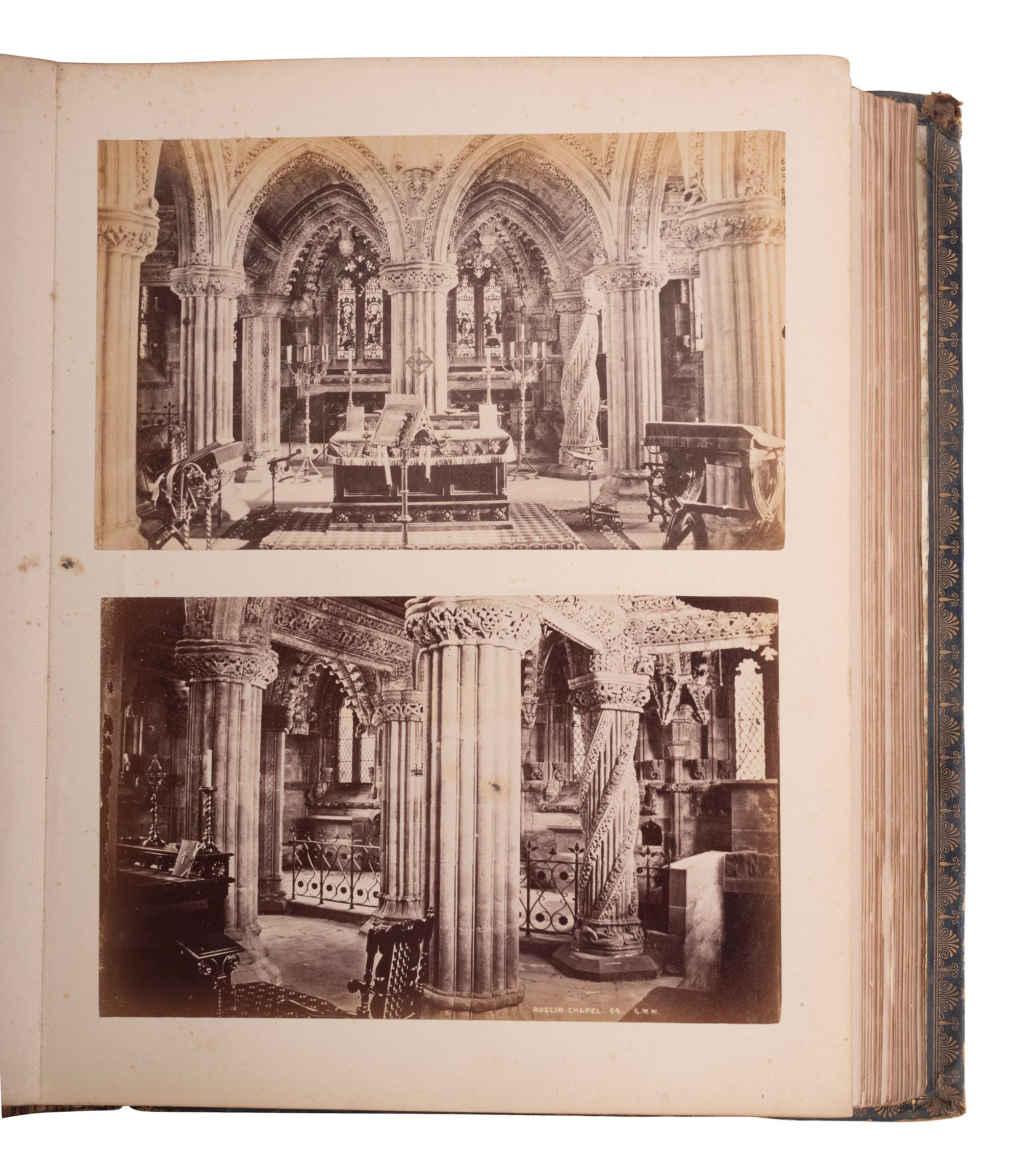 [EARLY PHOTOGRAPHY]. BEATO, Antonio (1835-1906). Album containing 29 photographs of Egypt.