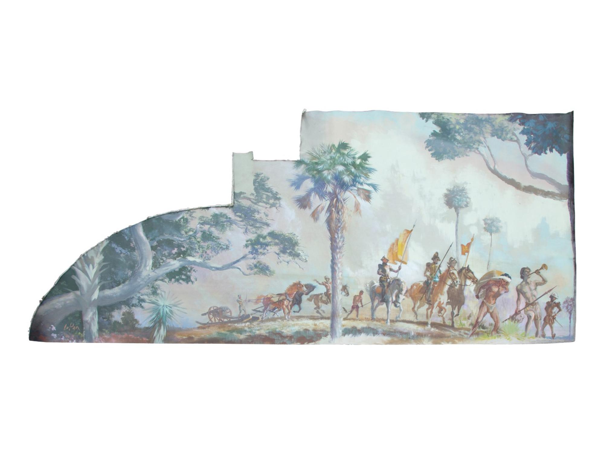 Untitled [Hernando de Soto on the Coast of Florida]