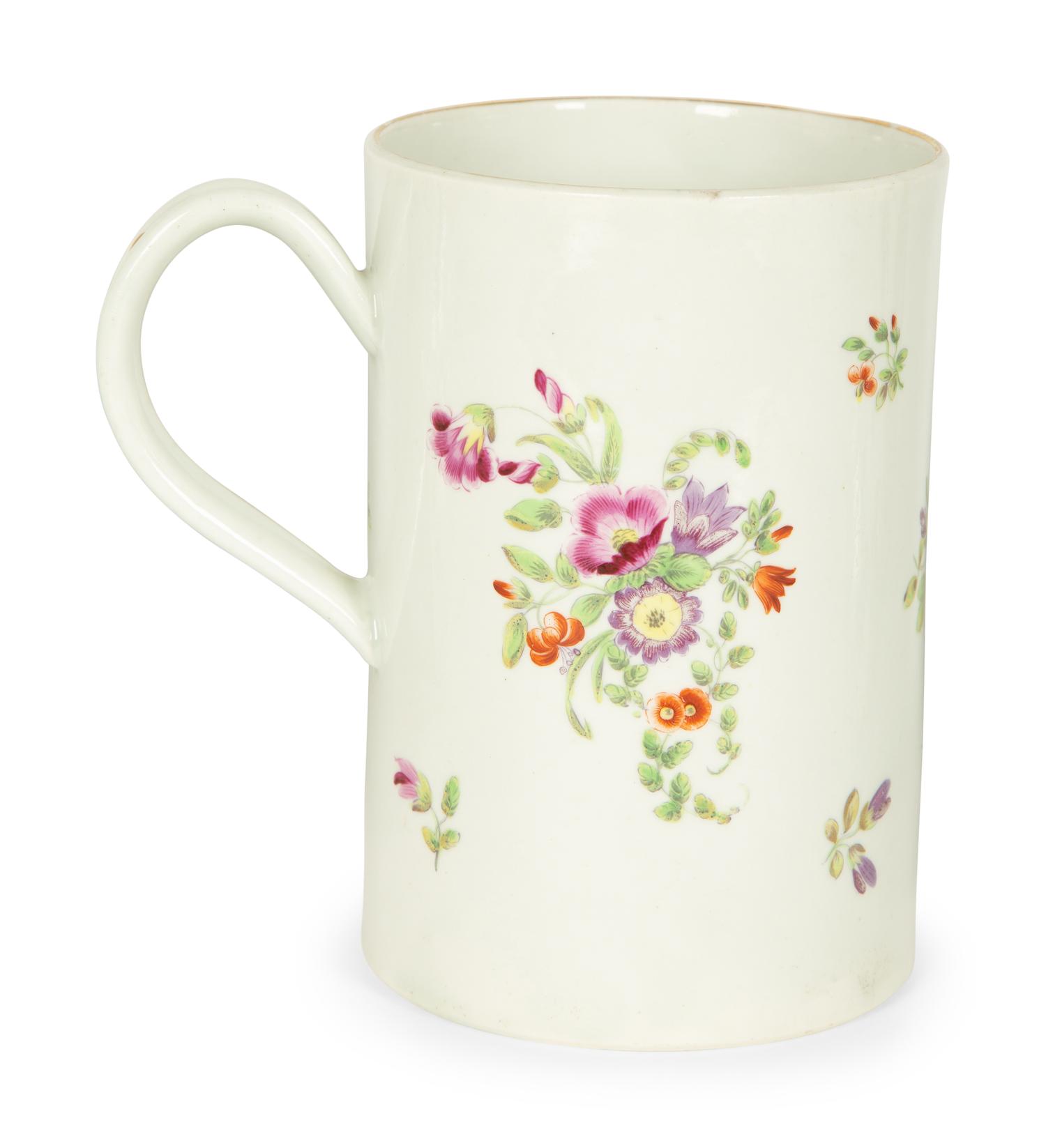 Three English Porcelain Articles — 18TH CENTURY