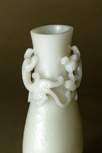 A Pale Celadon Jade Vase