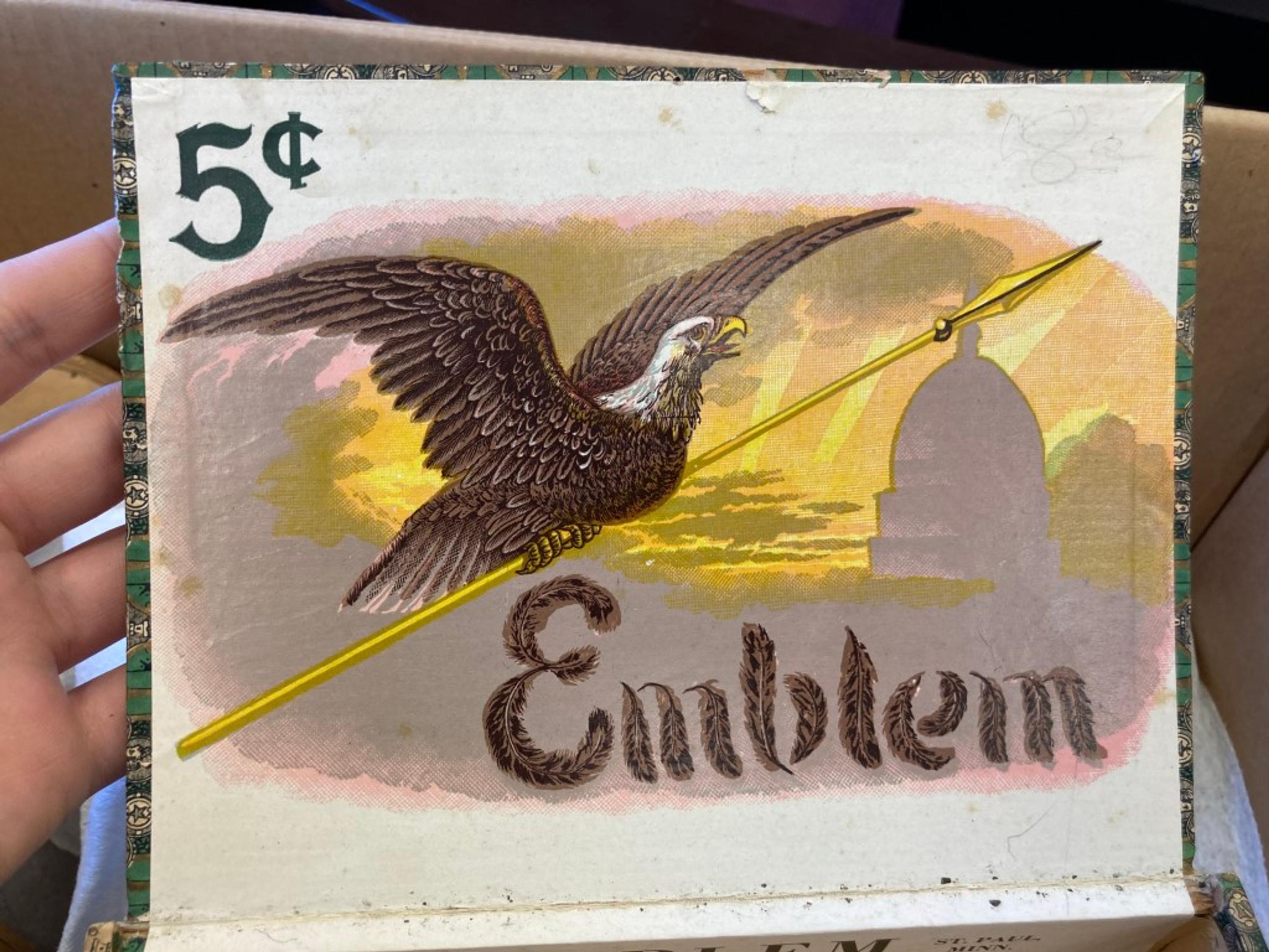 A Collection of Cigar Boxes and Tins