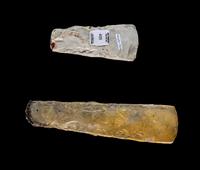 Two Neolithic Flint Thick-Butted Hand Axes