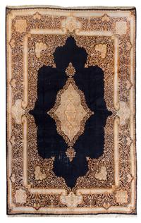 A Persian Wool Rug 12 feet 2 inches x 8 feet 11 1/4 inches.