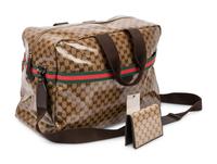 Two Gucci Items: Travel Bag & Passport Wallet, c. 2010