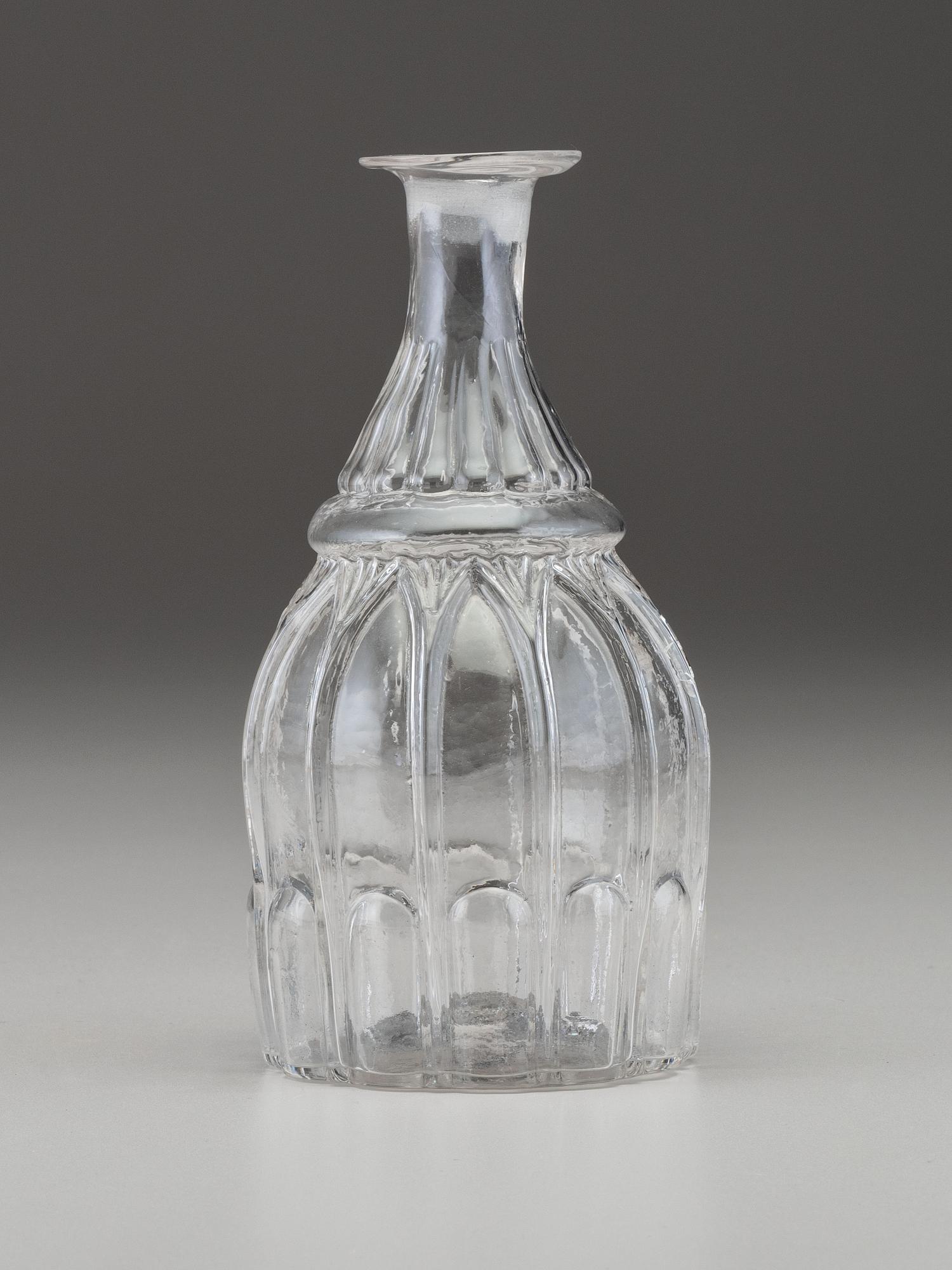 A Clear Glass Decanter by New England Glass Company