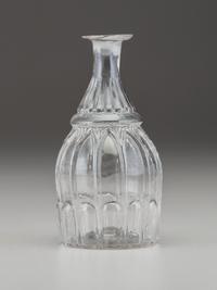 A Clear Glass Decanter by New England Glass Company