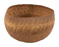 Hupa Basketry Bowl