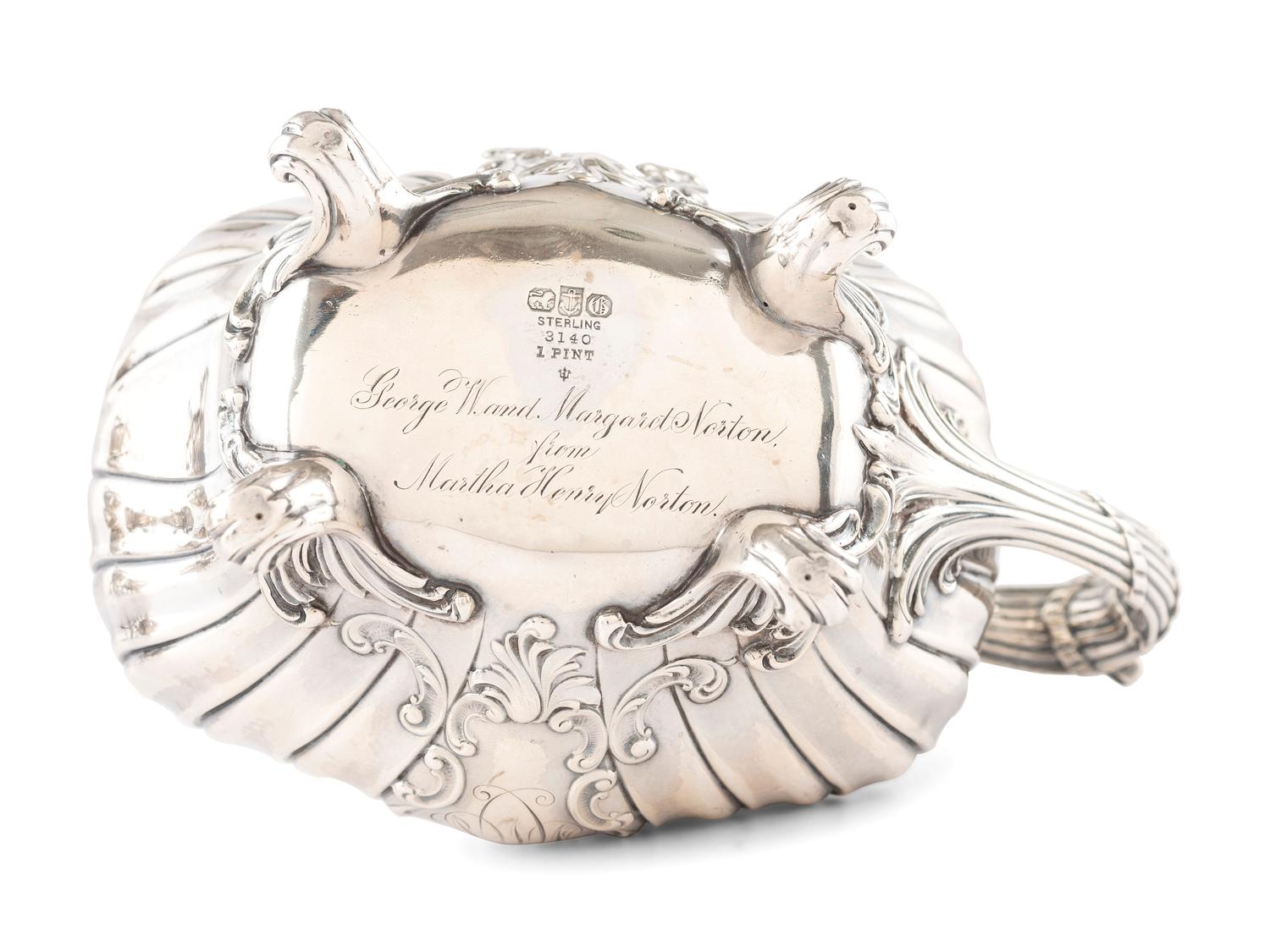An American Silver Eight-Piece Tea and Coffee Service
