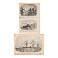 [CIVIL WAR - CONFEDERATE STATES NAVY]. Archive of photographs and ephemera related to the CSS Alabama and other Confederate naval subjects, including: