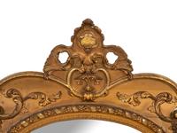 A Neoclassical Gilt and Gesso Mirror