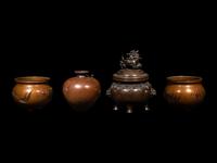 Four Japanese Bronze Articles