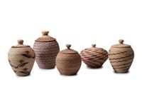Yup'ik Polychrome Baskets, Hooper Bay