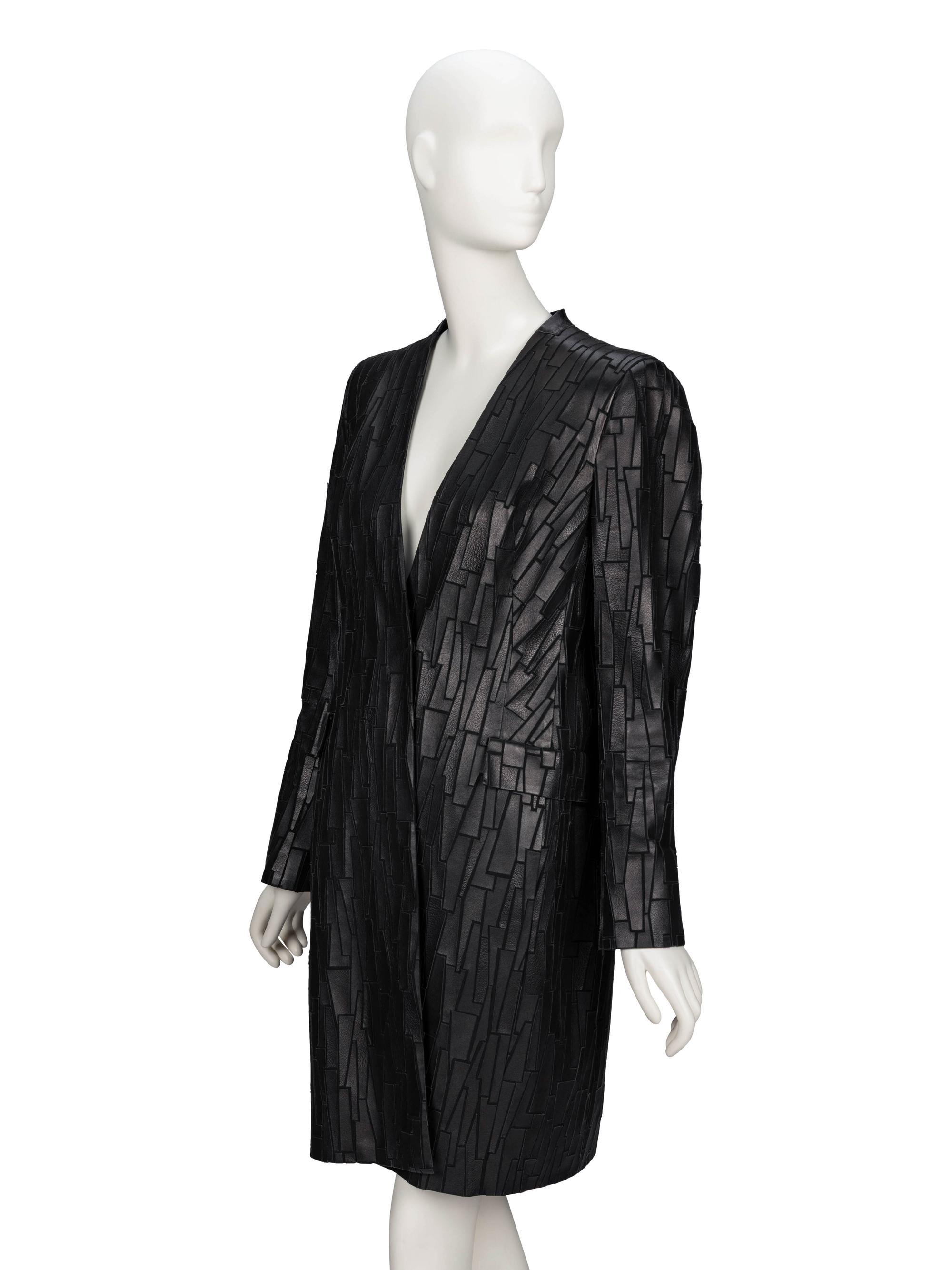 Akris, Bonded Patchwork Leather Jacket