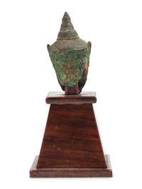 A Thai Bronze Head