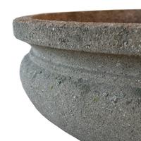 A Cast Stone Garden Planter 26" W x 26" D x 14.75" H — United States, Circa 1920
