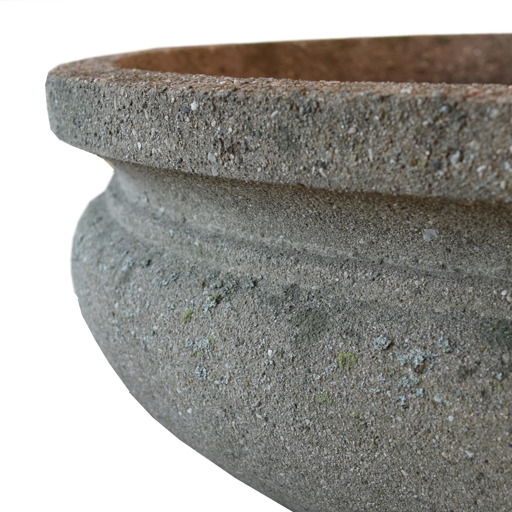 A Cast Stone Garden Planter 26" W x 26" D x 14.75" H — United States, Circa 1920