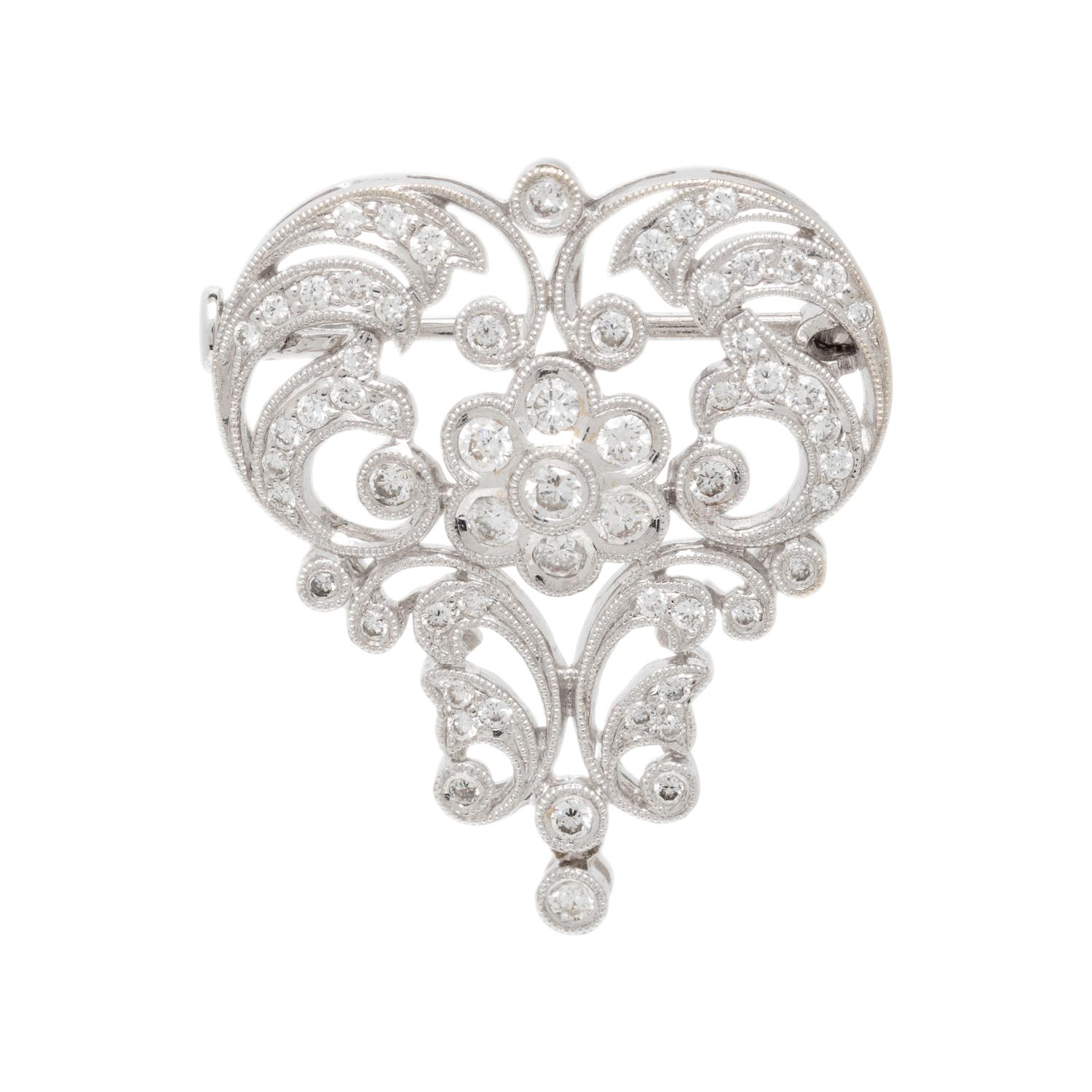 DIAMOND BROOCH/PENDANT