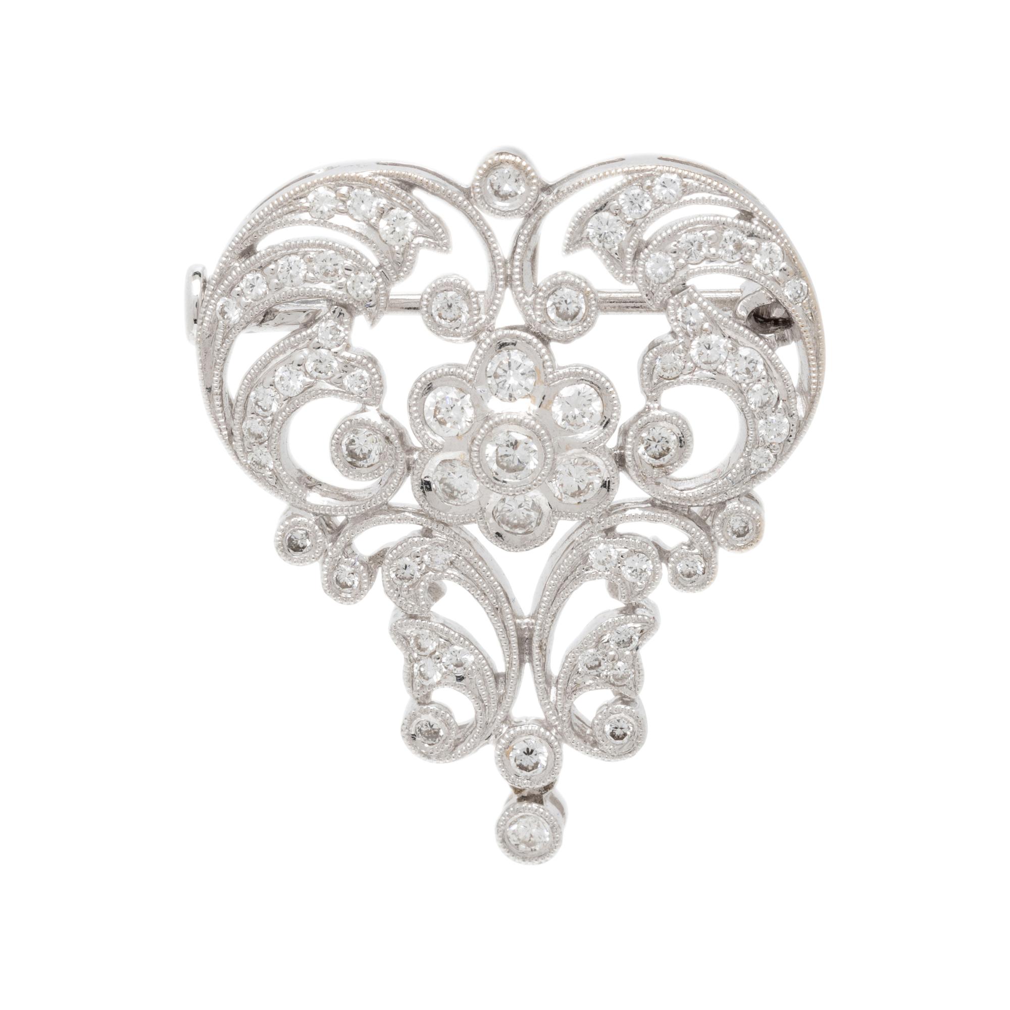 DIAMOND BROOCH/PENDANT
