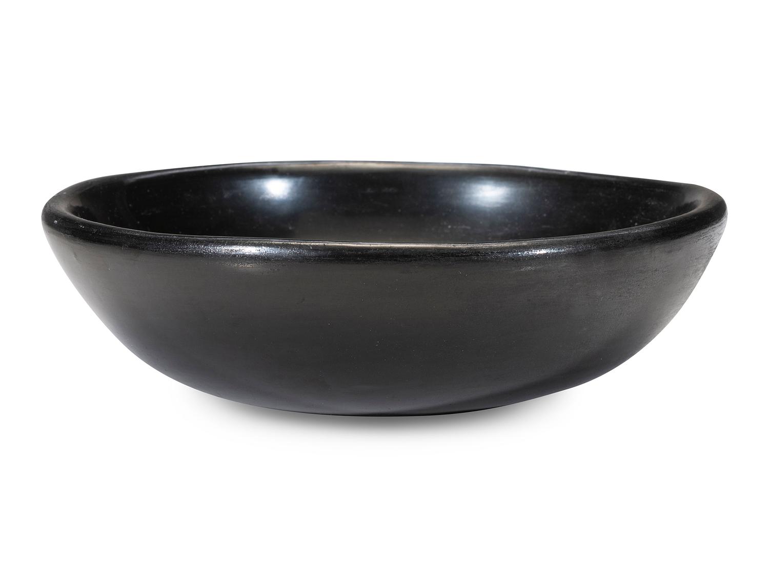 Blackware Pottery Bowl, 1956-1965