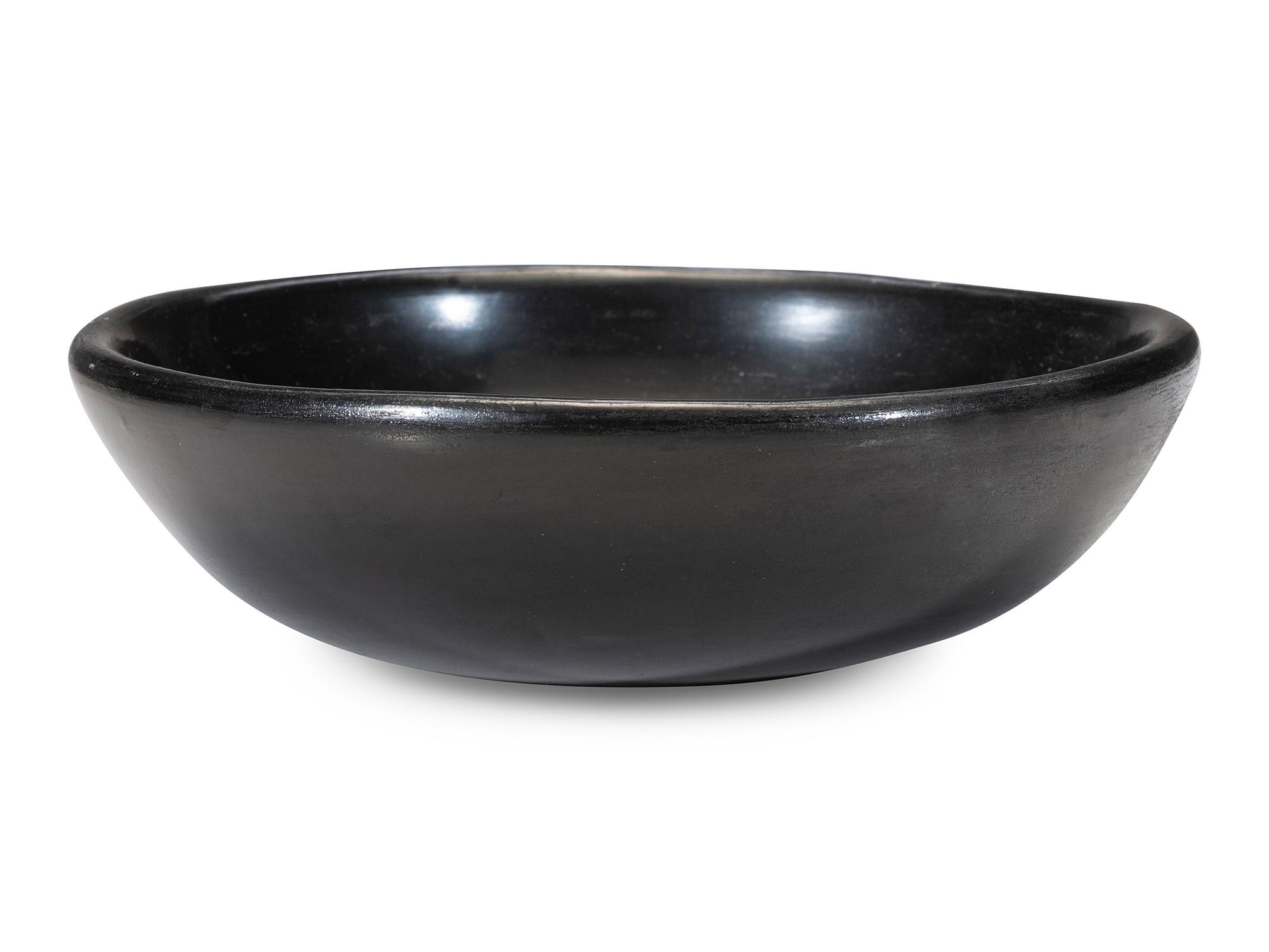 Blackware Pottery Bowl, 1956-1965