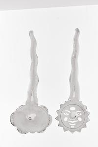 Two Emilia Castillo Silver-Plate Serving Articles
