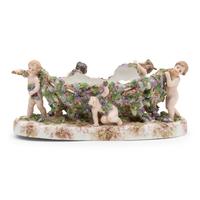 A large French Porcelain Centerpiece