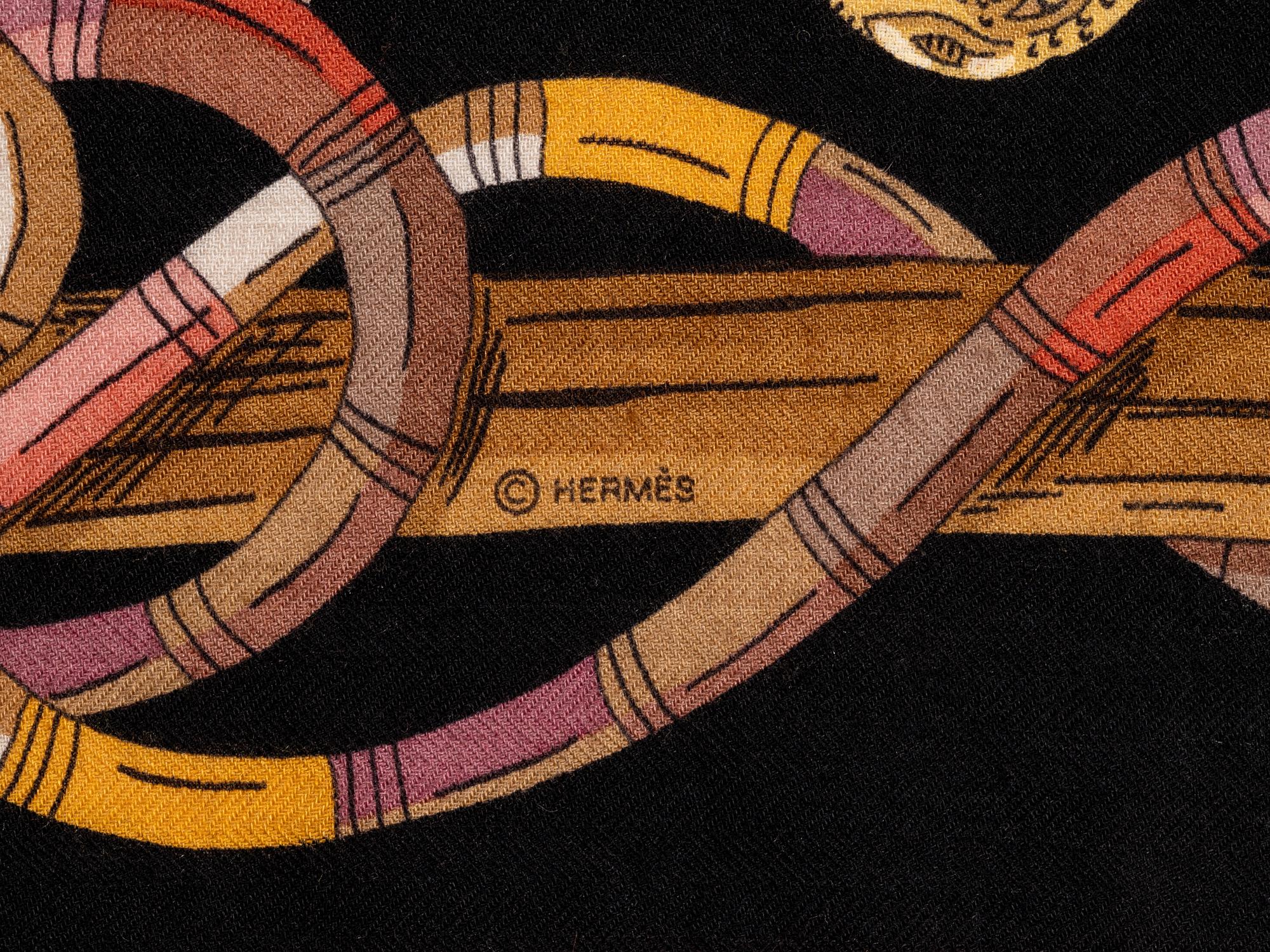 Hermès 140cm Cashmere/Silk Scarf
