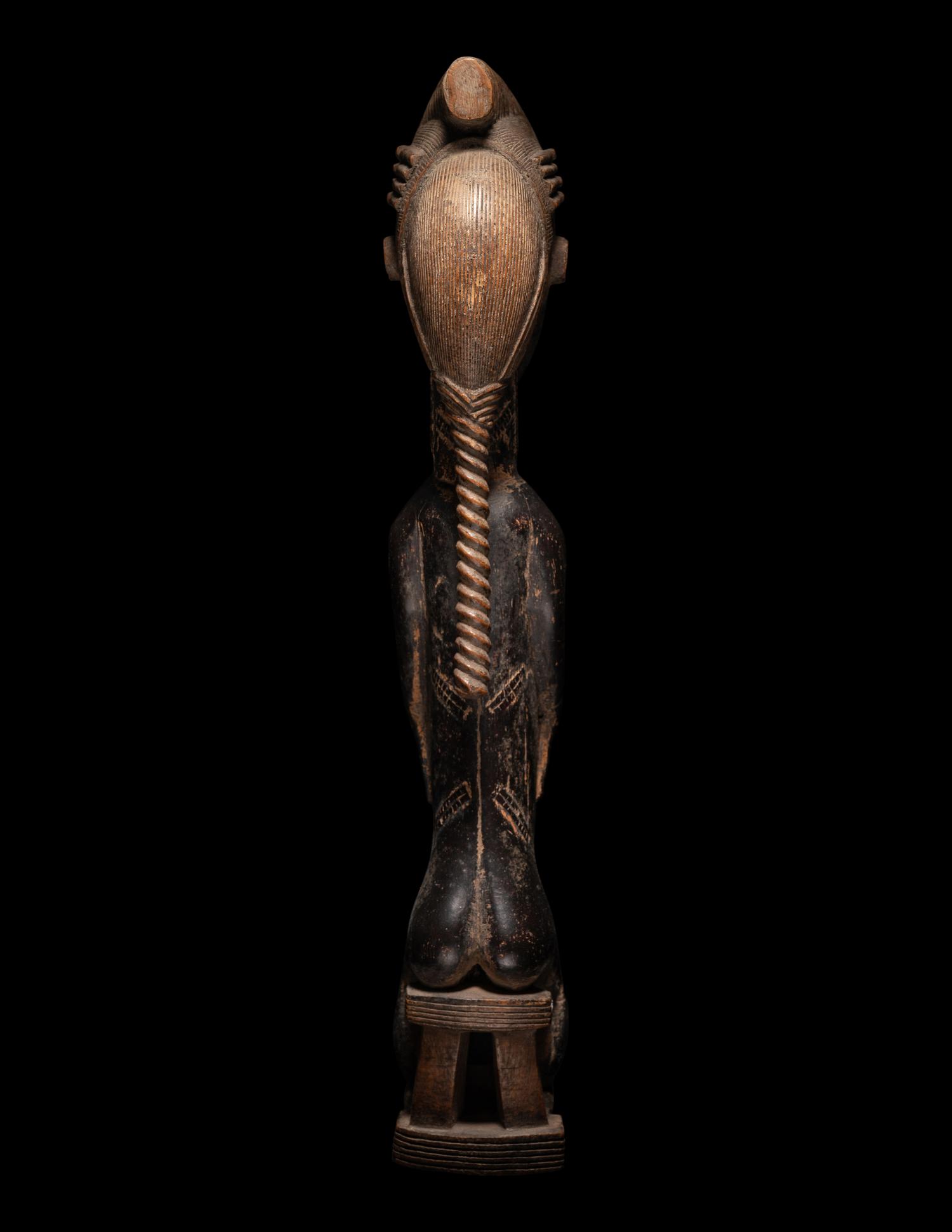 Four African Wood Figures