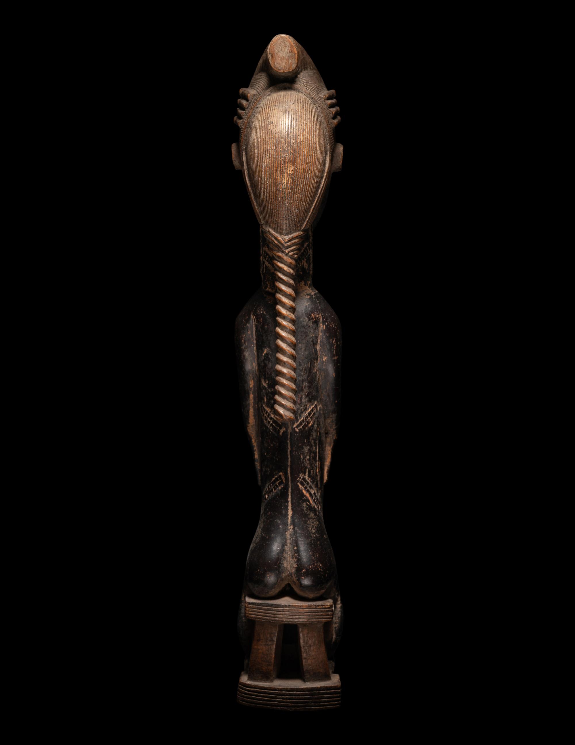 Four African Wood Figures