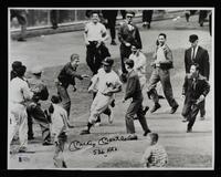 A Mickey Mantle Signed Autograph Large Photograph Inscribed 536 HRs (BAS Beckett Authentication Services Certified),