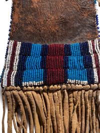 Kiowa Beaded Hide Strike-a-Light Case