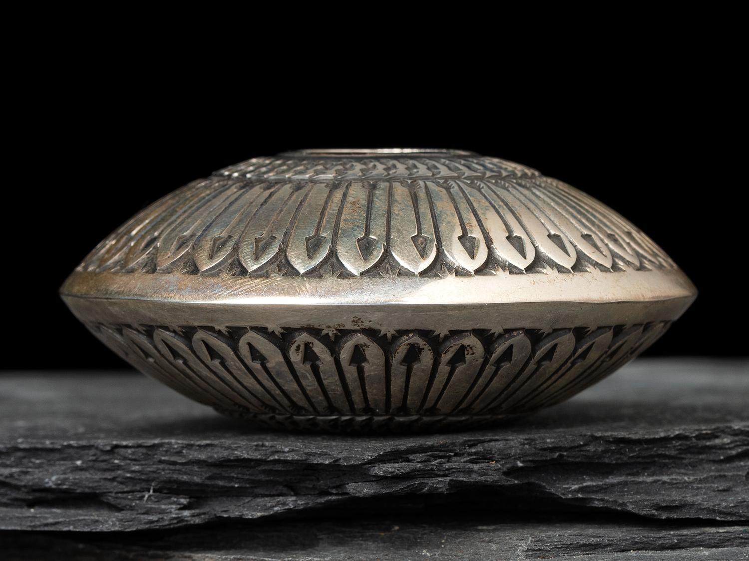 Sterling Silver Seed Jar