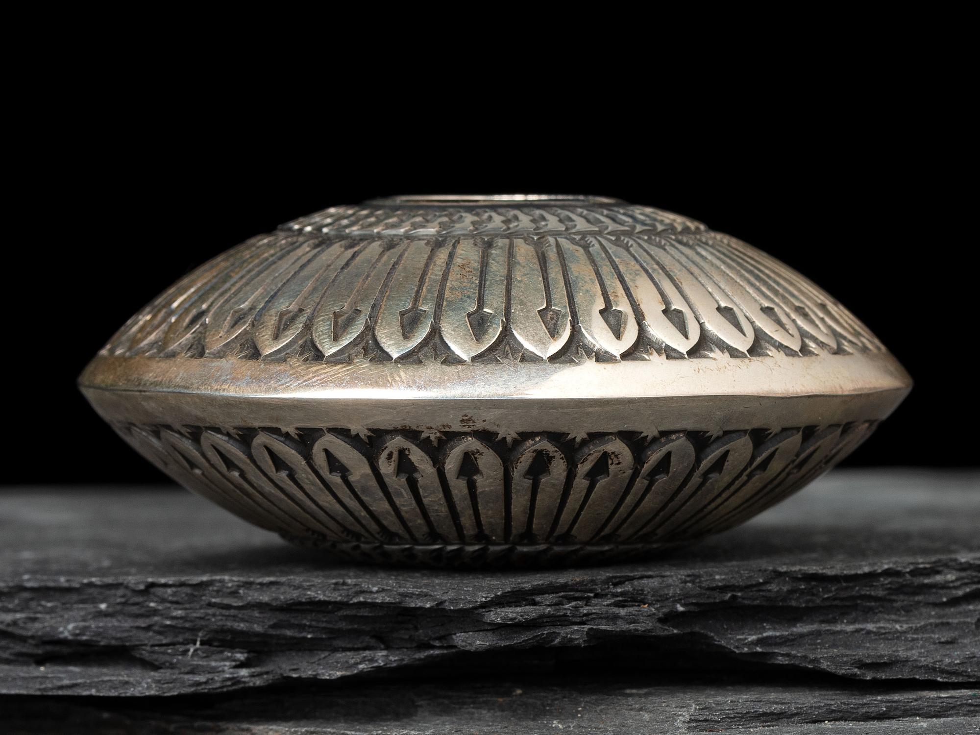 Sterling Silver Seed Jar
