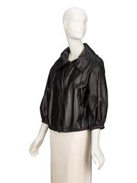 Prada, Leather Blouson Jacket