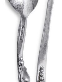 Two Silver Serving Spoons