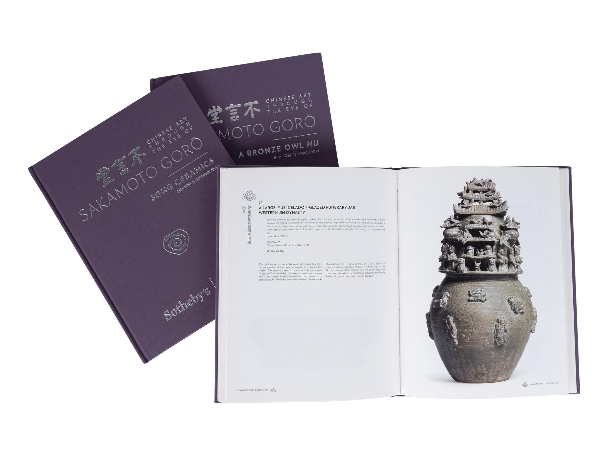 [CERAMICS — AUCTION CATALOGUE] A group of auction catalogues about Chinese Ceramics, comprising: