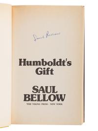 BELLOW, Saul (1915-2005). A group of 8 works by Bellow, MANY FIRST EDITIONS, MANY SIGNED, comprising: