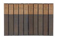 KIPLING, Rudyard (1865-1936). Works. Boston and New York: H.M. Caldwell, 1899. 10 volumes (of 24).