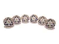 A Set of Twelve Copeland Porcelain Dessert Plates