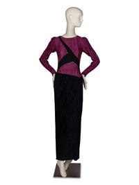 Mary McFadden Pleated Gown