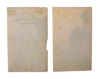 Two Scarce Photographs of Geronimo (1829-1909)