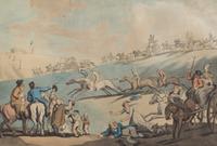 Thomas ROWLANDSON, after Image 7 1/4 x 11 inches. — RACING SERIES