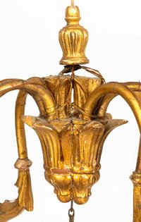 An Italian Giltwood Chandelier
