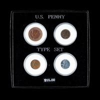 A Collection of 1c Coins
