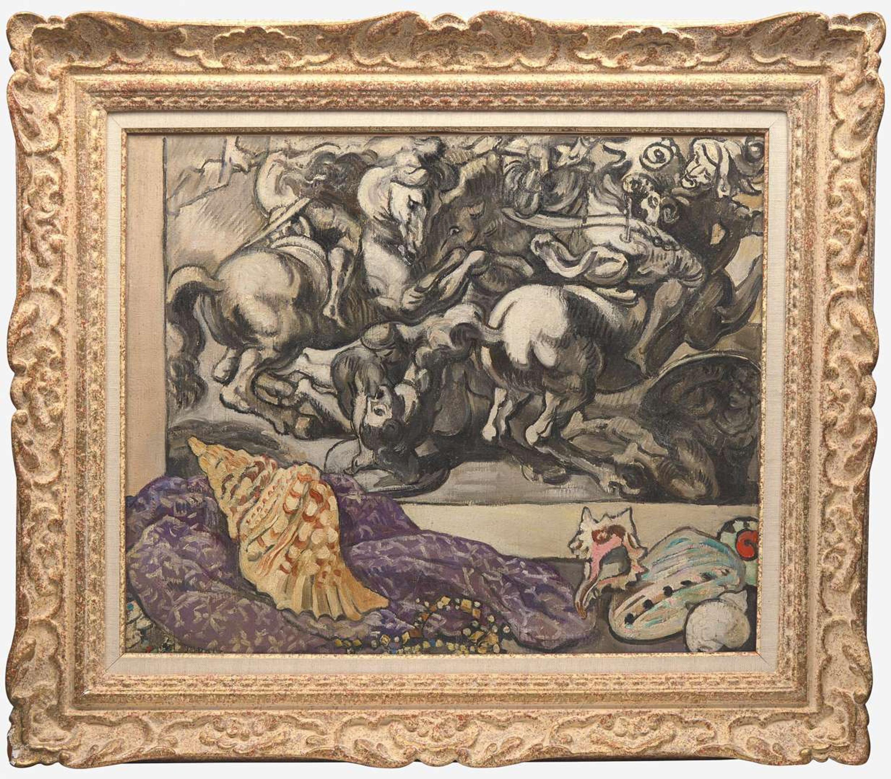 Louis Valtat (French, 1869-1952) - Nature Morte à la Conque (Hommage à Delacroix)